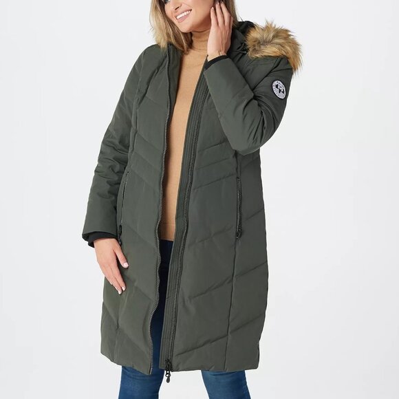 🎁 Arctic Expedition Chevron Quilted Down Coat